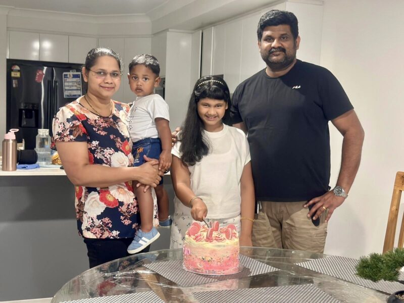 Jimal, Mereena, Jiya & Jonathan — happy homeowners with Own A Home Now